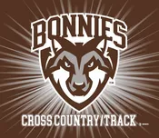 St. Bonaventure Cross Country-Track Blanket-Brown/White