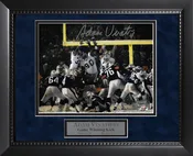 Adam Vinatieri Autograph Photo AFC Playoff Game 2002 Snow Kick 11 x 14
