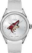 Arizona Coyotes Ladies Silcone Athena Timex Watch