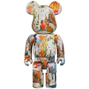 Bearbrick 1000% Andy Warhol x Jean-Michel Basquiat 4