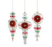 One Vintage Finial Ornament