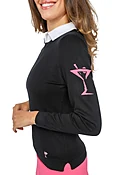 Black Martini Crewneck Sweater