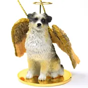 Australian Shepherd Blue Pet Angel Ornament