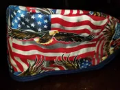 American Eagle Surgical Cap - Patriotic Design, Comfortable Fit — Karleen's Ideas