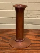 Hammered Copper Bud Vase