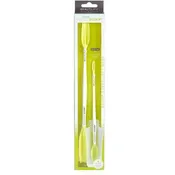 BEAUTISCOOP Crisp White/Green Duo Set