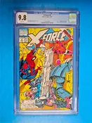 CGC 9.8 MINT ~ X-FORCE # 4 Spider-Man 1991 Marvel 8006