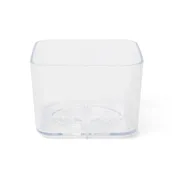 3" Crystal Clear Succulent Pot