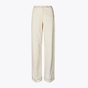 Denimhose mit T-Monogramm