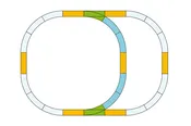 35302 Double Oval Track Set
