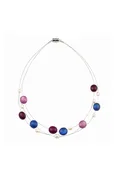 3 Strand Beaded Necklace