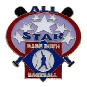 Babe Ruth Baseball All Star Pin