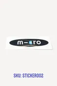 Front Sticker for Micro Mini Deck (sticker only)