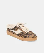 Dolce Vita Notice Slide Plush - Leopard Printed Suede