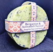 Bergamot and Activated Charcoal FACE SOAP