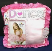 Dance Autograph Satin Pillow with Photo Pocket Keepsake (Set of 3)