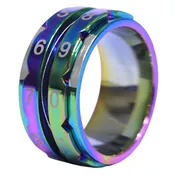 Rainbow Row Counter Ring