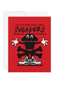 More Than Sneakers Greeting Card