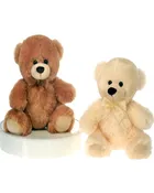 10 In Assorted Sitting Bears with Ribbon