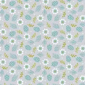 12 Days of Christmas-Flowers & Pine Gray 2600-32092-K