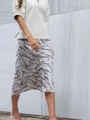 Bias Midi Skirt