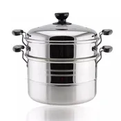 2 Tier Stainless Steel Steamer