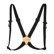 4-Way Adjustable Binocular Strap Harness, Black