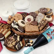 Bakery & Red Wine Gift Basket