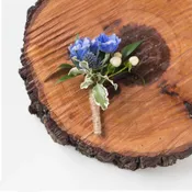 Hint Of Blue Boutonnière