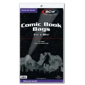 Silver/Regular Comic Bags - 100 PK — Timeless Relics & What-knots