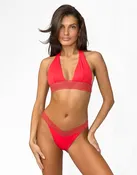 Addie Halter Top - Red