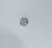 0.57 Carats Cushion Cut Fancy Pink Purple Diamond