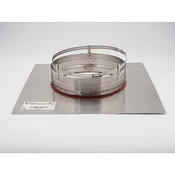 10" Light Flex 18-Gauge 18" x 18" Bottom Plate - COP36110