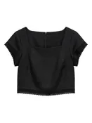 Alfie Top in Black