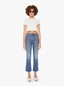 MOTHER DENIM Hustler Ankle - Bending the Rules