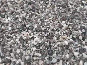 1/2" White / Grey Stone (#7)