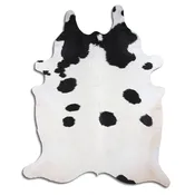 8 Ft X 6 Ft Genuine Brazilian Cowhide Skin Rug by Hilason | Hair-On Leather Home Décor Carpet