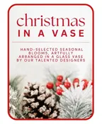DESIGNER'S CHOICE CHRISTMAS VASE ARRANGEMENT
