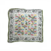 VINTAGE MINI SCARF POCKET SQUARE NAUTICAL — Stash Style