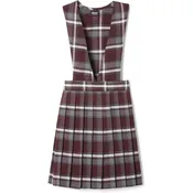 French Toast Big Girls(Burgundy Plaid)