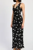 Black Floral Dress
