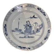 18th Century Delft Charger