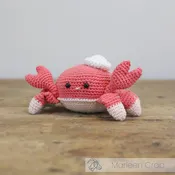 Hardicraft DIY Crochet Kit – Marleen Crab Stuffed Animal Kit