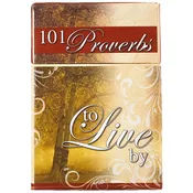 101 Proverbs to Live By Devotional Cards