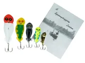 Spoonplug 5-Pak 1 of each size (500,400,250,200,100) with a lesson booklet