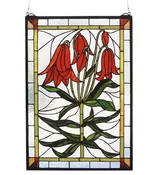 Meyda Tiffany Trumpet Lily Stained Glass Window