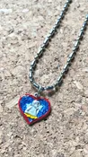 Cherub Guardian Angel, Heart-Shaped Medal, Protection and Guidance