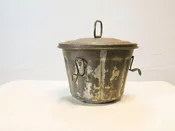 Antique Tin Pudding Mold
