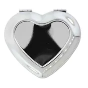 ABM02S - DIY Heart Mirror, 46x34mm | Pkg 1