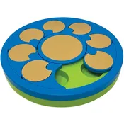 2-in-1 Interactive Pet Toy with Treat Puzzle